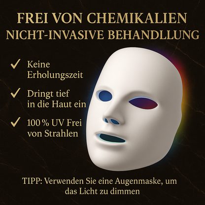 LuxeLuma | LED-Gesichtsmaske