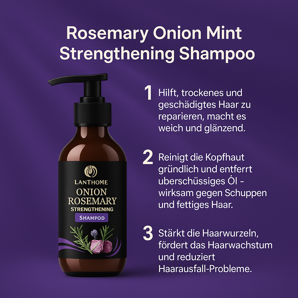 Onion Rosemary | Volumen shampoo